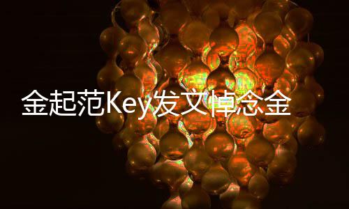 你在那边金起金钟好 过得铉希望想你悼念范K发文
